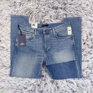 NWT Levi's Twig High Slim Patchwork Jeans